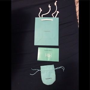 Tiffany & Co. bag, pouch, and cloth